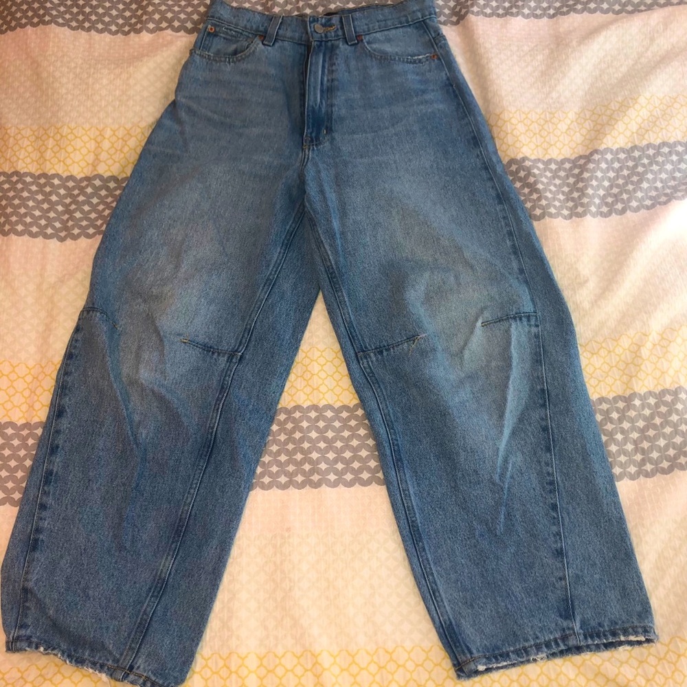 Urban Outfitters Super High Waisted Baggy Jeans